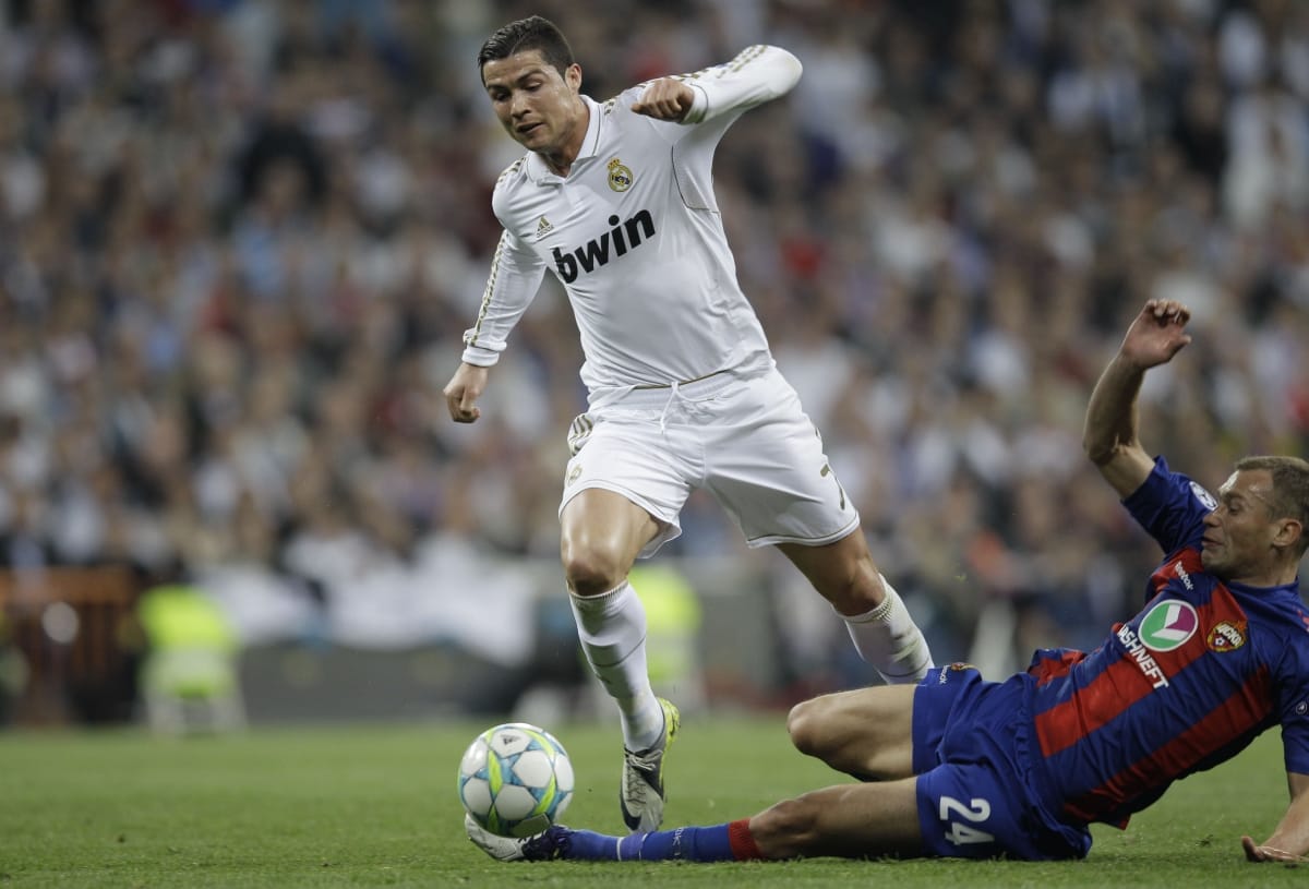 C. Ronaldo elemében van