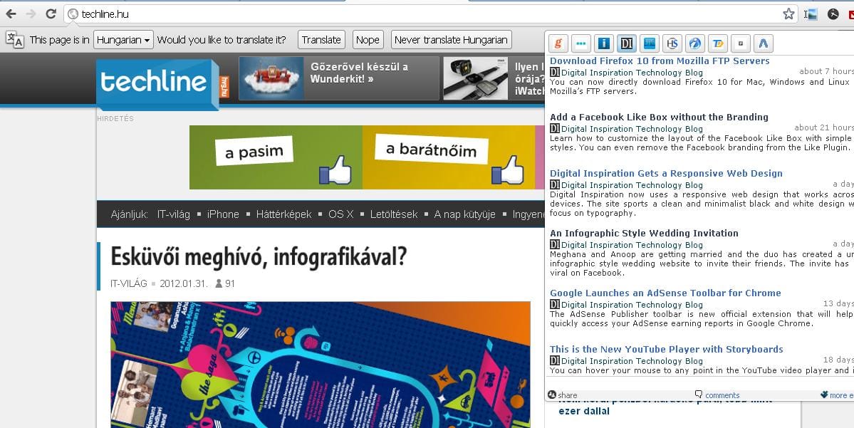 Gyorsan és egészen különleges módon értesülhet kedvenc oldalai híreiről