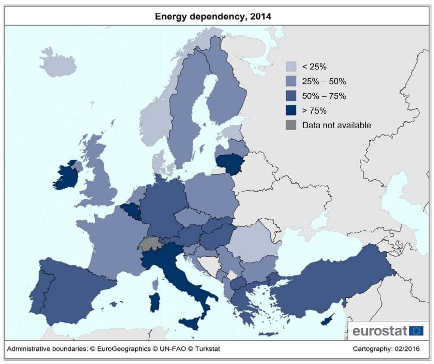 Nagyot ugrott Magyarország energiafüggősége