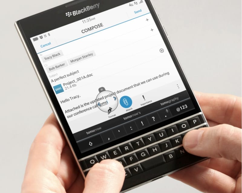 Ilyen telefont még nem látott: végre tényleg érdekes mobillal jön ki a BlackBerry