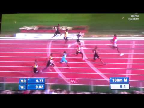 Usain Bolt újabb nagy futása - videó