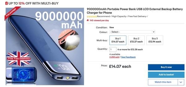 9 000 000 mAh-s akkut árulnak az eBayen, nem nagy meglepetés, mi jön helyette