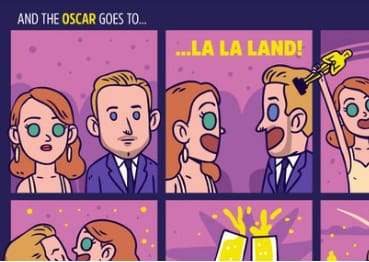 Meg is jött az első vicces reakció a nagy Oscar-tévesztésre