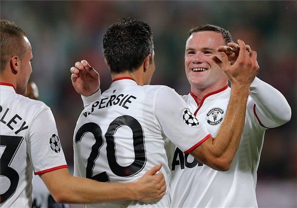 Van Persie új posztot alkotott Rooneyval