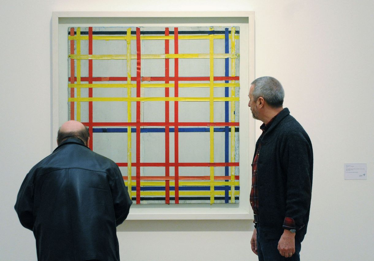 Marketingfogás vagy kínos baki a fejjel lefelé kiállított Mondrian-kép?