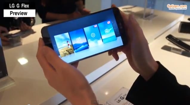 LG G Flex-videó: ezt még az LG G2 sem tudja