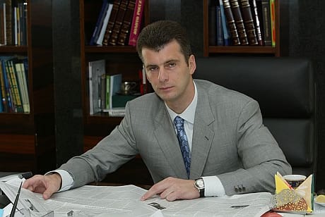 A kormányban látná a milliárdos Prohorovot Putyin