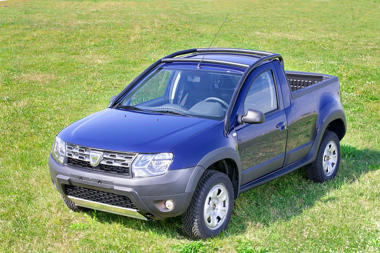 Exkluzív darab lesz a praktikus Dacia Duster pick-up