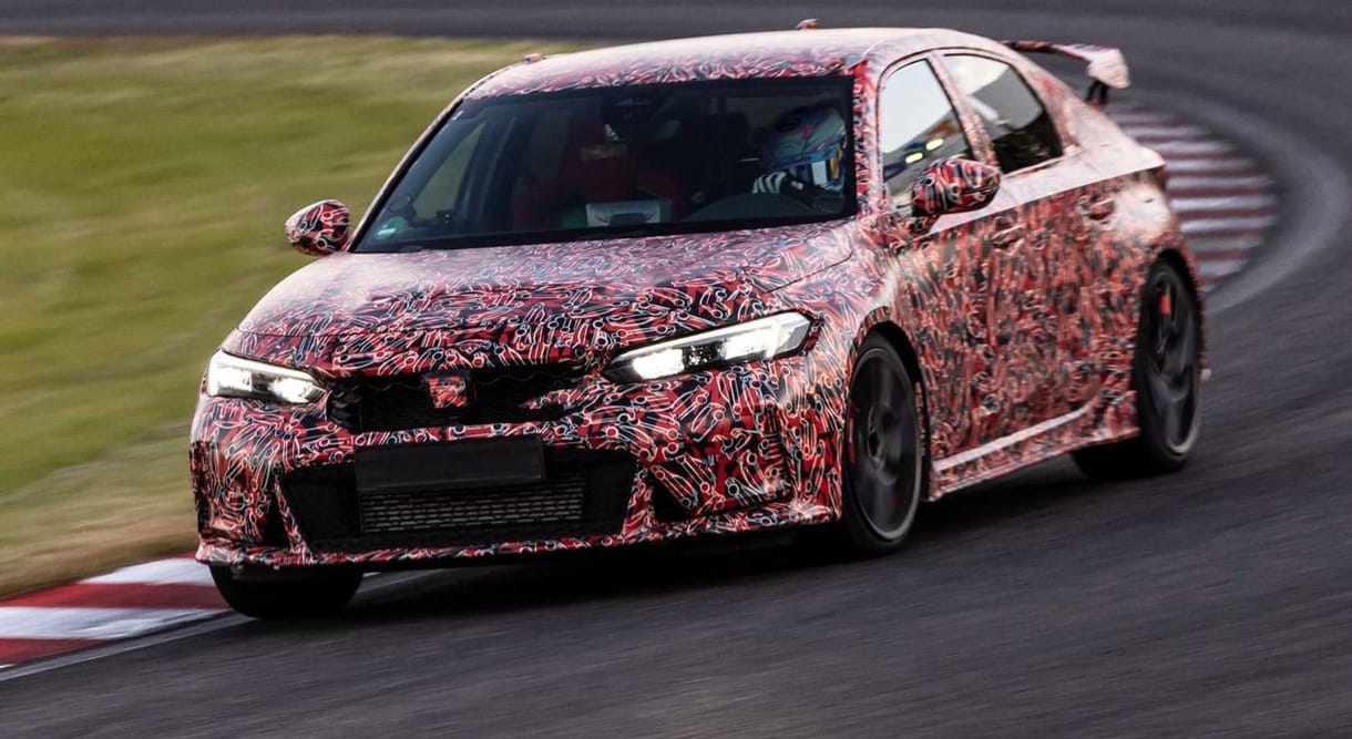 Még meg sem jelent az új Honda Civic Type R, de már van egy rekordja - videó