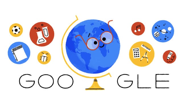 Pedagógusnap 2018: csak a magyarok kaptak ma egy különleges, mozgó logót a Google kereső főoldalán