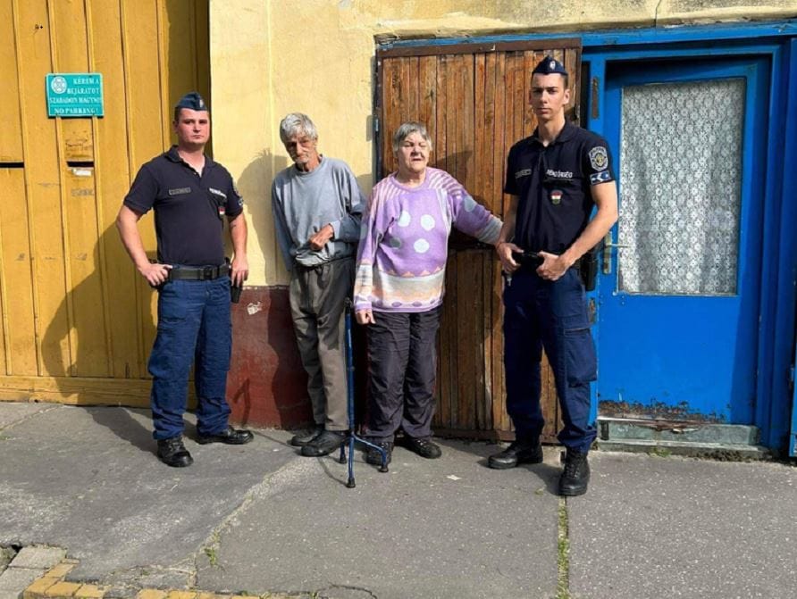 Heimlich fogással mentett meg egy rendőr egy idős férfit a ceglédi majálison