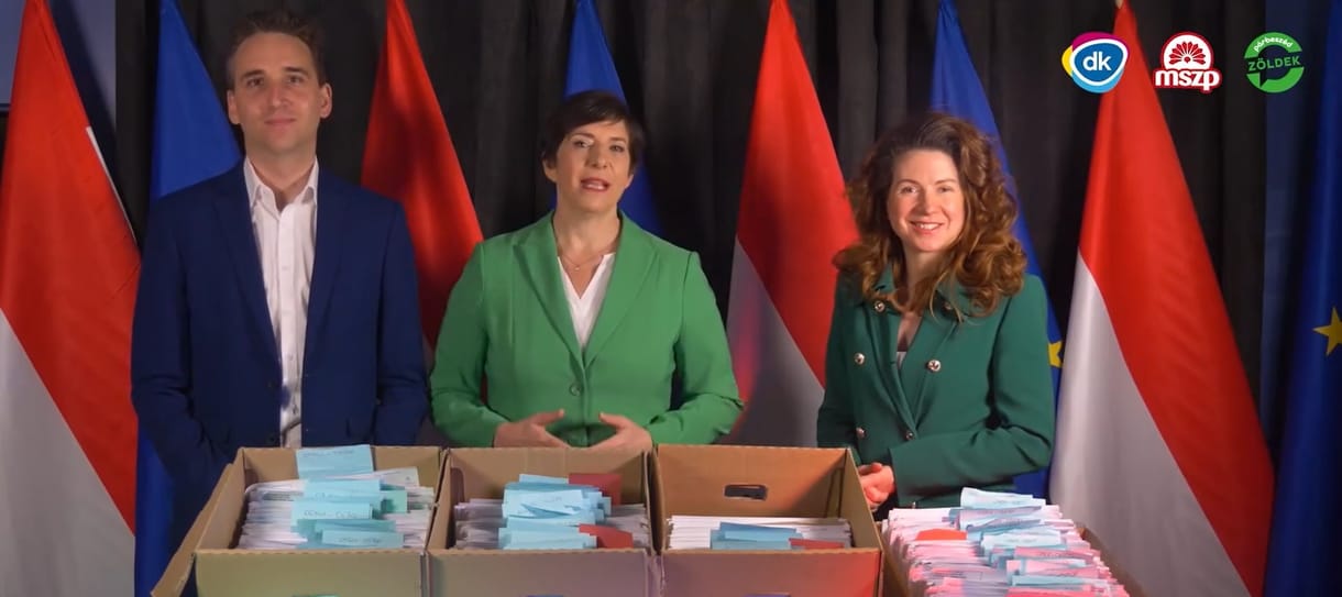 A szükséges ajánlások háromszorosát gyűjtötte össze a DK-MSZP-Párbeszéd az EP-választásra