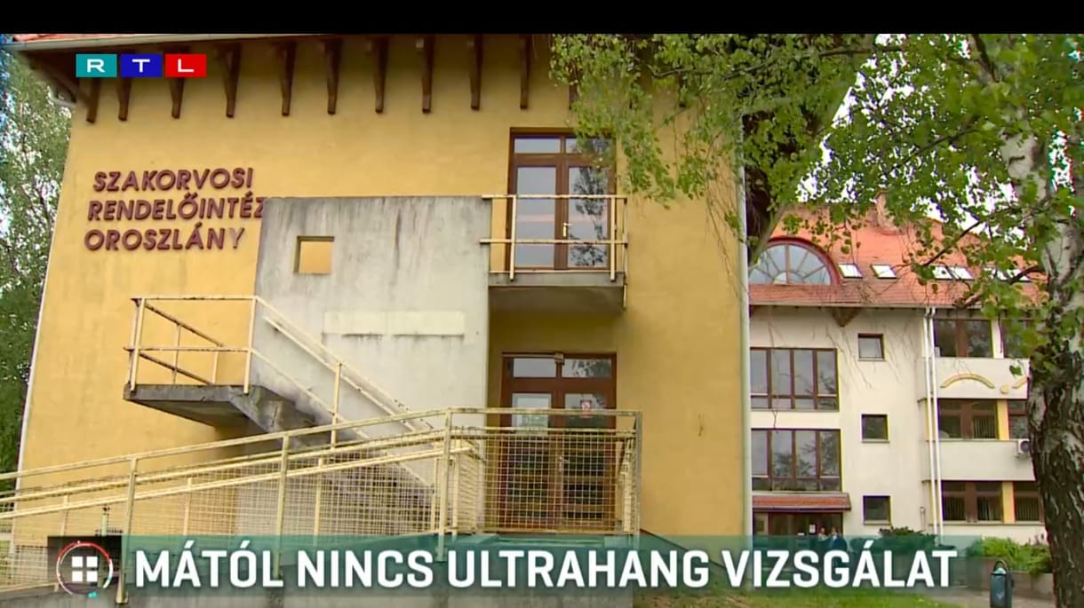 Szakemberhiány miatt megszűnik az ultrahang vizsgálat az Oroszlányi Szakrendelőben