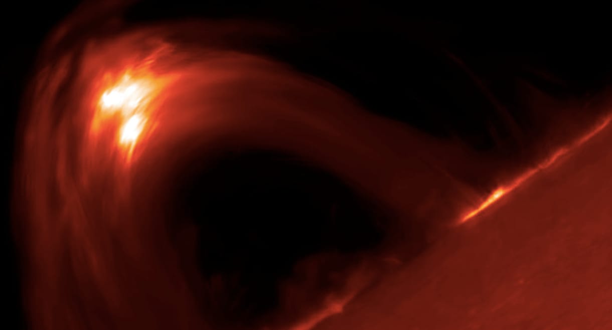 Nagyon ritka napkitörésről hozott nyilvánosságra videót a NASA