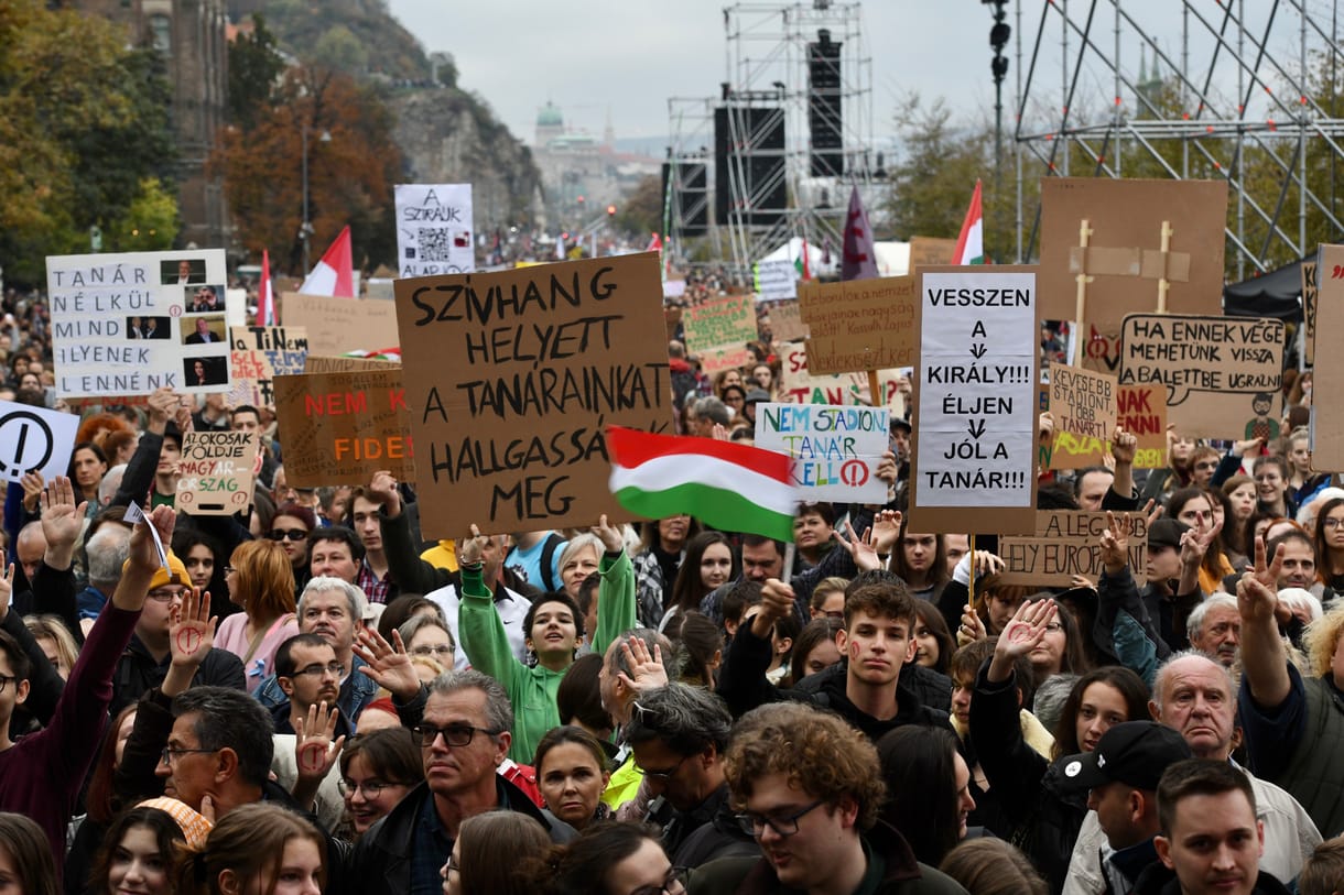 Közösen vonulnak az óbudai iskolák az élőláncos demonstrációhoz