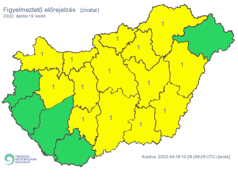 Hózápor is lehet kedden