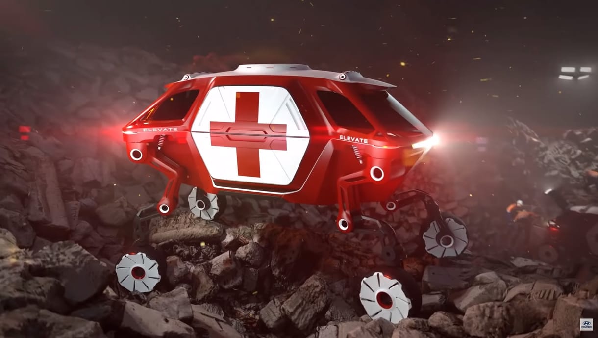 A Hyundai megálmodott egy autót, amelynek nemcsak kerei, hanem lábai is vannak