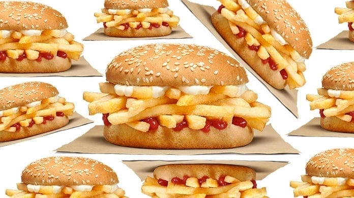 Csak sült krumplival töltött hamburgert dobott piacra a Burger King