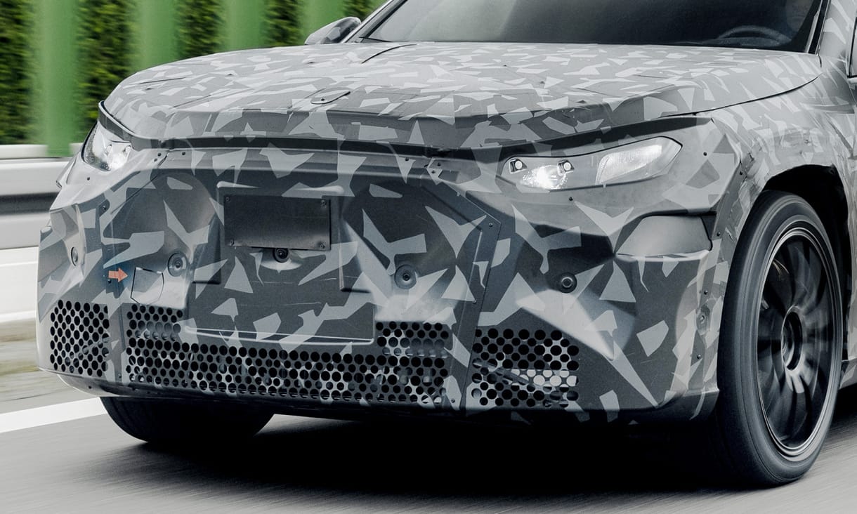 Hivatalos fotón az 1000+ lóerős új elektromos Mercedes-AMG