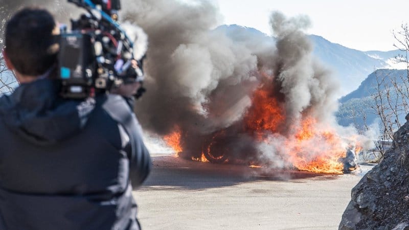Kirakta a BBC, amikor porrá égett a Top Gear forgatásán az Alpine A110-es