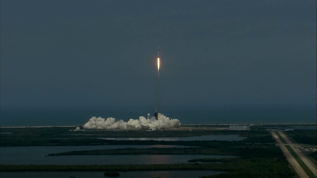 Elindult a SpaceX Crew Dragon űrhajó a Nemzetközi Űrállomásra