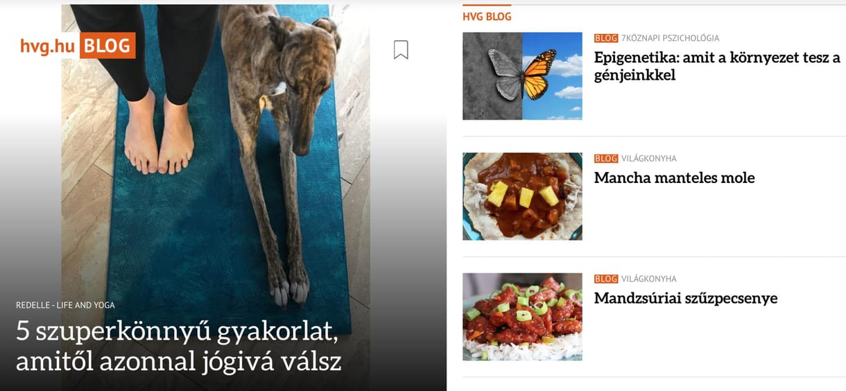 Újabb olvasnivalók a hvg.hu-n: itt vannak a blogok