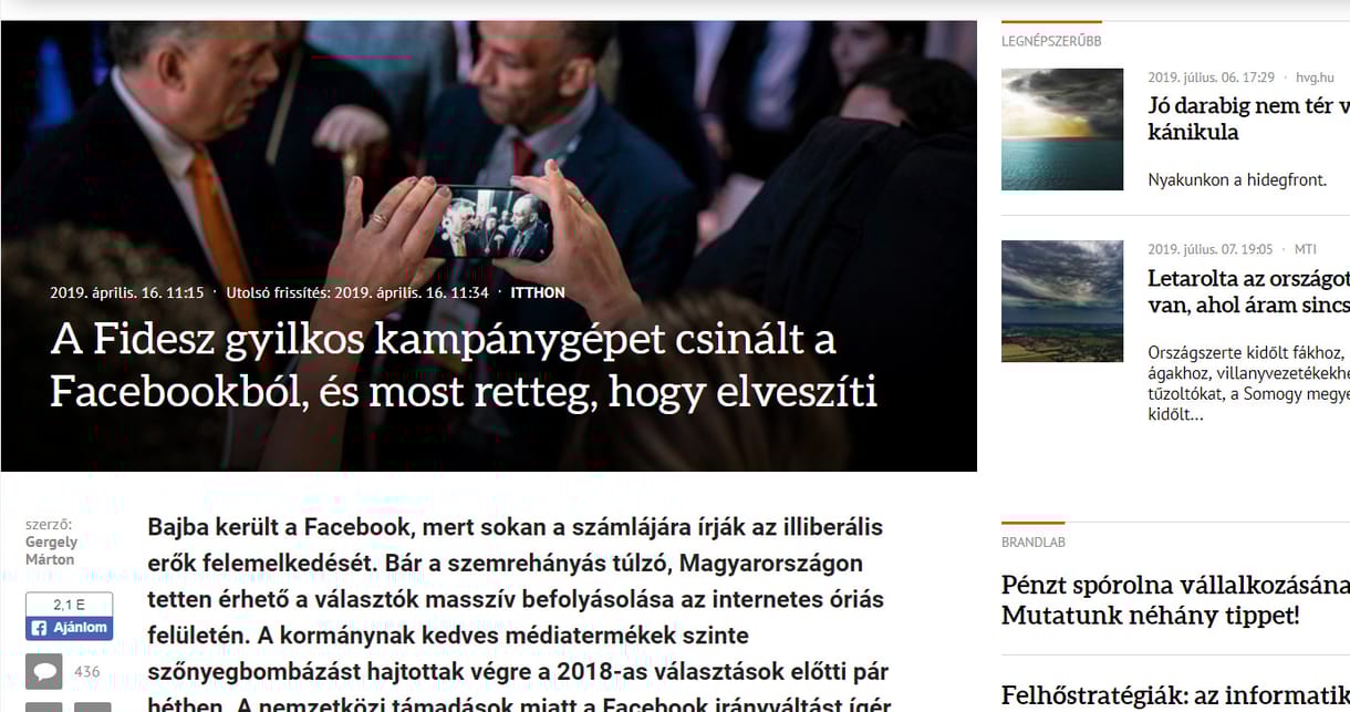 Kollégánk nyerte az áprilisi Minőségi Újságírásért Díjat