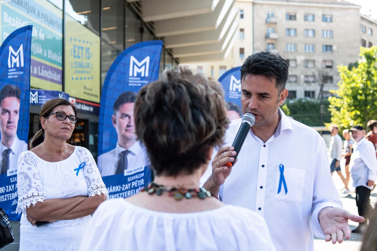 Márki-Zay Péter Budapesten: „Ha nem lesz elszámoltatás 2022-ben, ezek két év múlva visszajönnek”