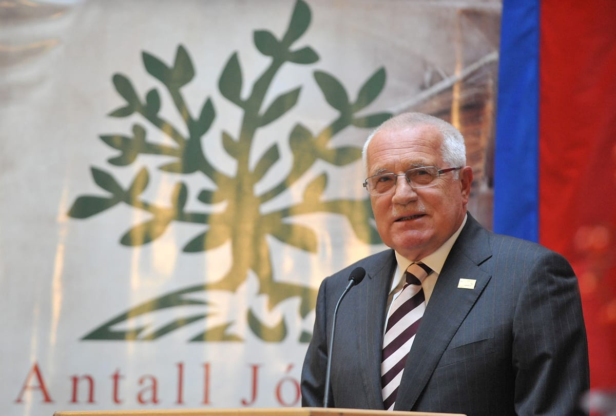 Sötét jövőt fest Európának Klaus