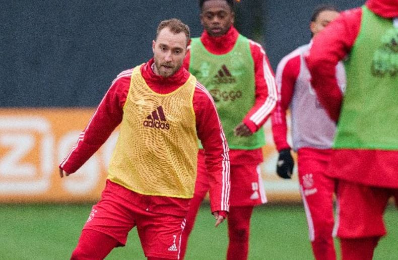 Az Ajax ifi csapatában focizik Christian Eriksen