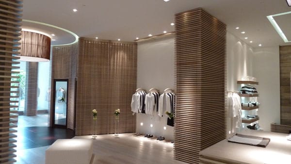 Kortárs ruhaüzlet Miamiban, ahol élmény shoppingolni
