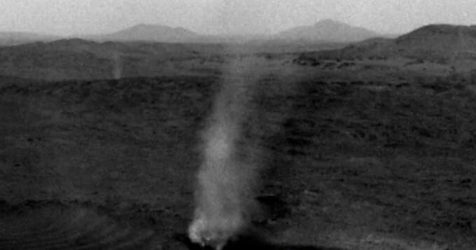 Egyesült két porördög a Marson, a NASA kamerája az egészet felvette – videó