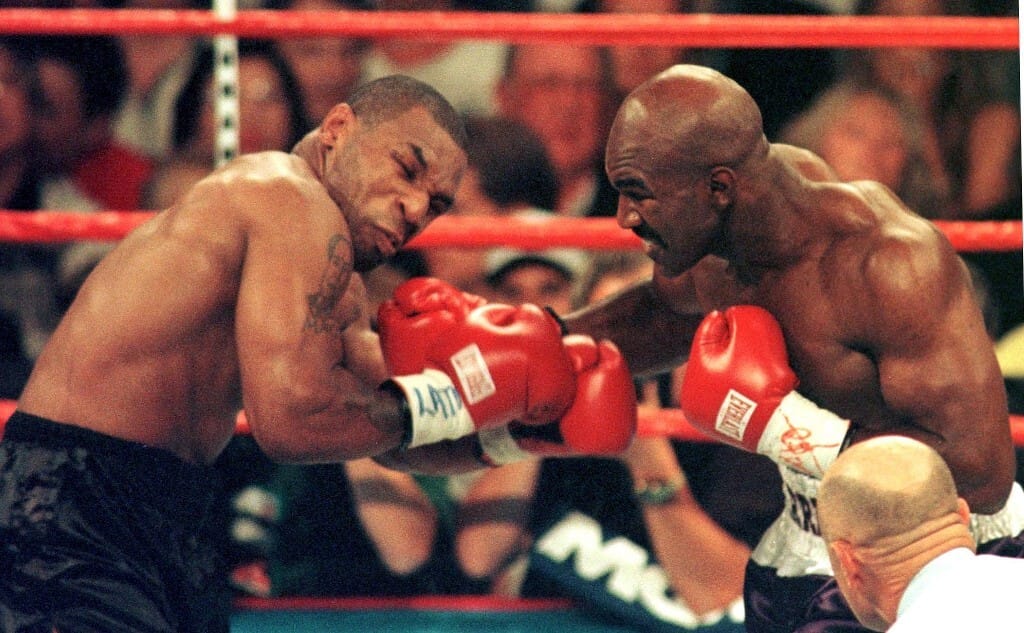 Holyfield kihívta egy mindent eldöntő bokszmeccsre Tysont, megható válasz érkezett rá