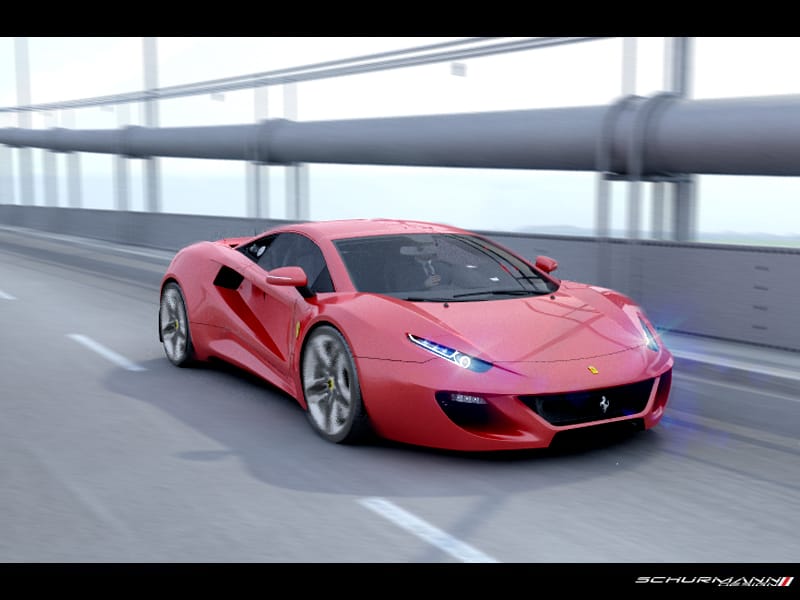 Itt egy következő Ferrari – képek