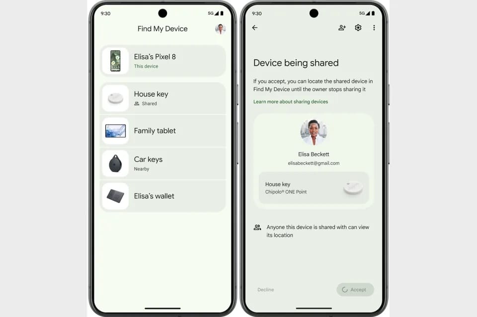 Aktiválták az androidosoknak a mindent megtaláló funkciót