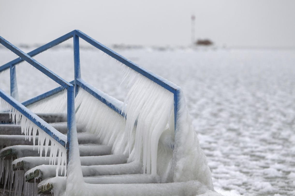 Befagyhat a Balaton a jövő heti hidegben