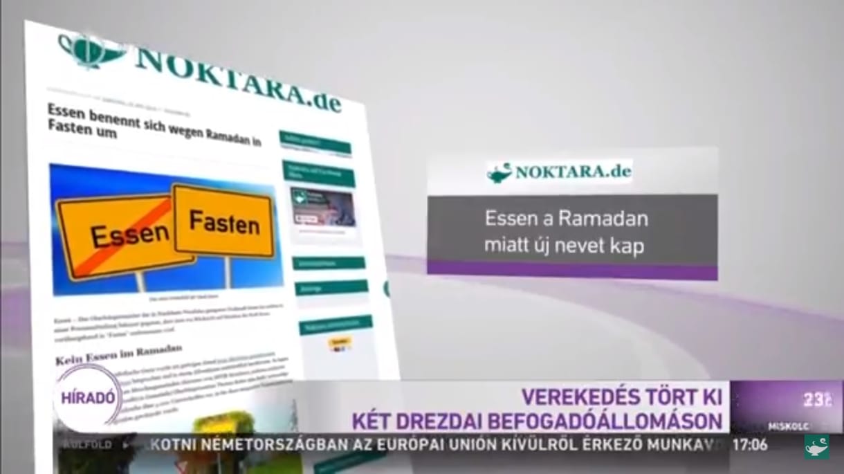 Jót röhögtek a német vicclapnál a magyar köztévén, miután átvette az álhírüket