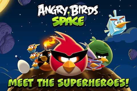 Tízmillió Angry Birds Space letöltés három nap alatt