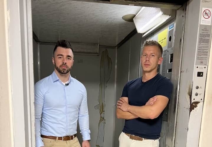 Újabb kórházban viziteltek Magyar Péterék, csakhogy beszorultak a liftbe