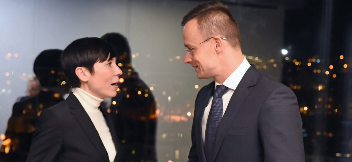 Norvég külügyminiszter: ha a magyar kormány nem fogadja el azt, amit 14 másik ország igen, akkor meg kell húzni a határt