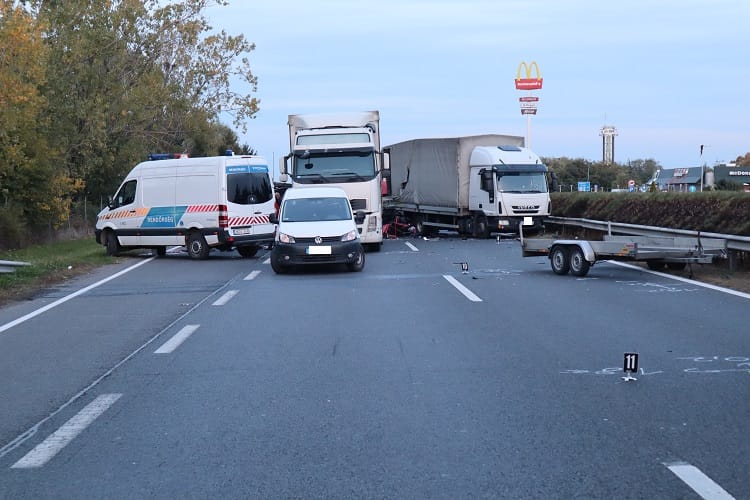 Közel 90 személyi sérüléses esettel, megint a 4-es főúton történt a legtöbb baleset tavaly 