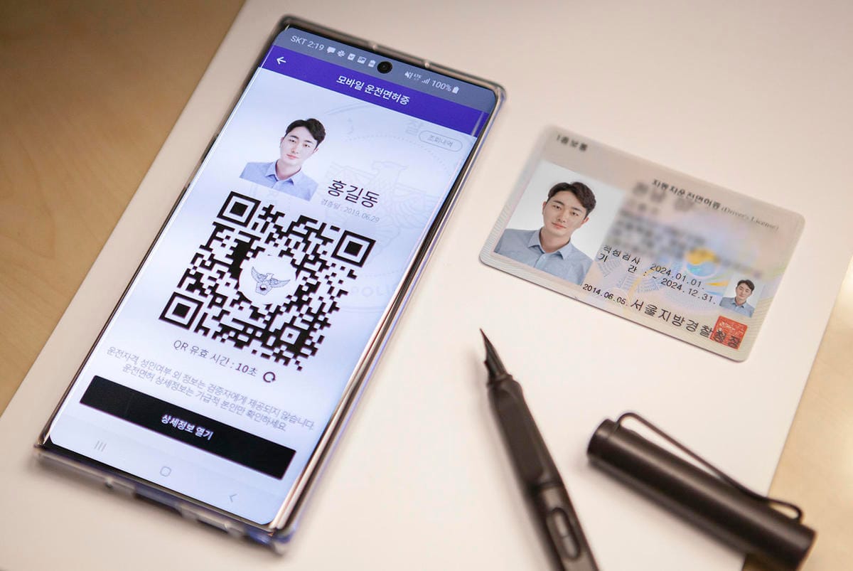 A telefonba teszik a jogosítványt Dél-Koreában