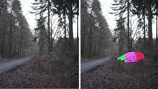 Látja? Nem látja? Itt a láthatatlan Mercedes [videóval]