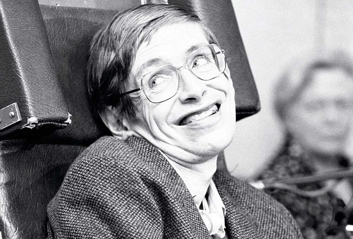 Stephen Hawking, a legnagyobb arc