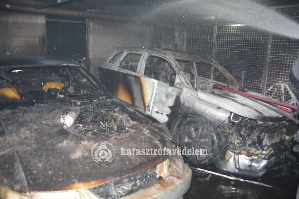 Nyomoz a rendőrség a XI. kerületi mélygarázsban keletkezett tűz után, amelyben meghalt egy nő