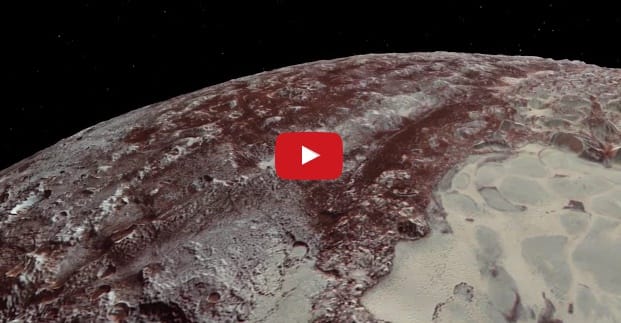Csinált egy videót a NASA: ilyen látvány fogadná, ha elrepülne a Plútó felett