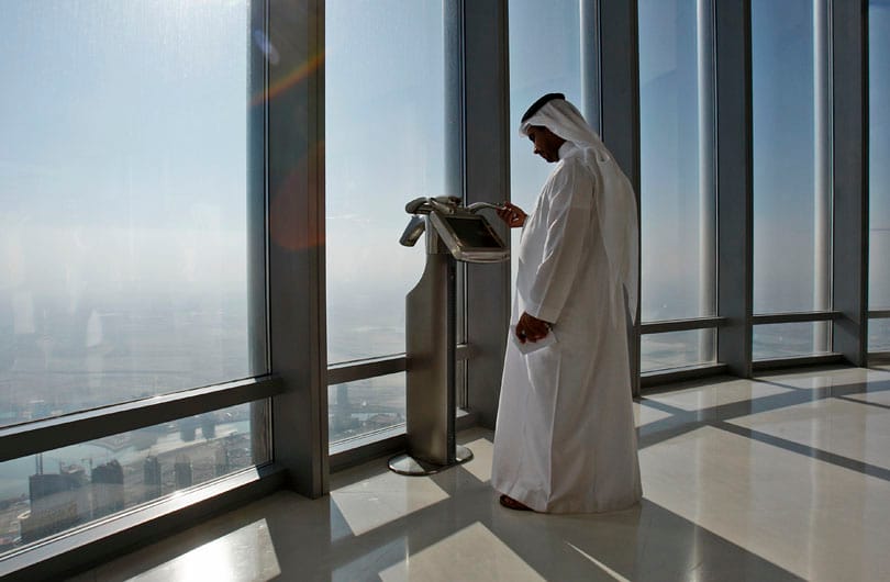 Luxus buszmegállók Dubajban 