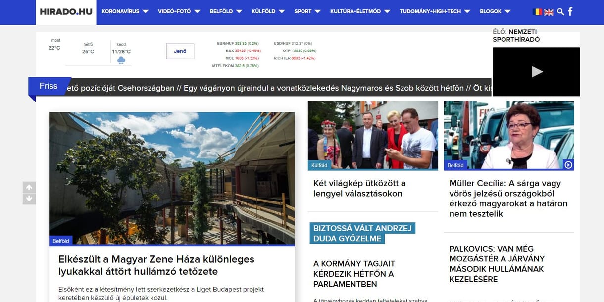 A Lokál korábbi főszerkesztőjét nevezték ki a hirado.hu élére