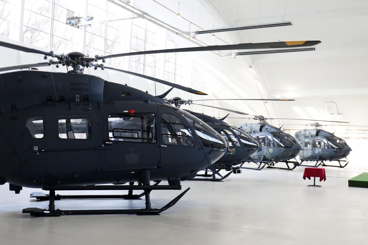 Megkapott négy új helikoptert a Honvédség