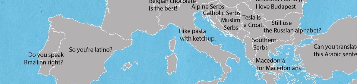Így kergetheti őrületbe Európa népeit egyetlen mondattal - térkép